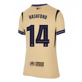 Barcelona Marcus Rashford #14 Borta Kläder Dam 2025-26 Kortärmad